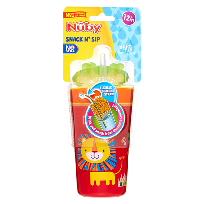 Nuby Snack N' Sip 2-in-1 Cup
