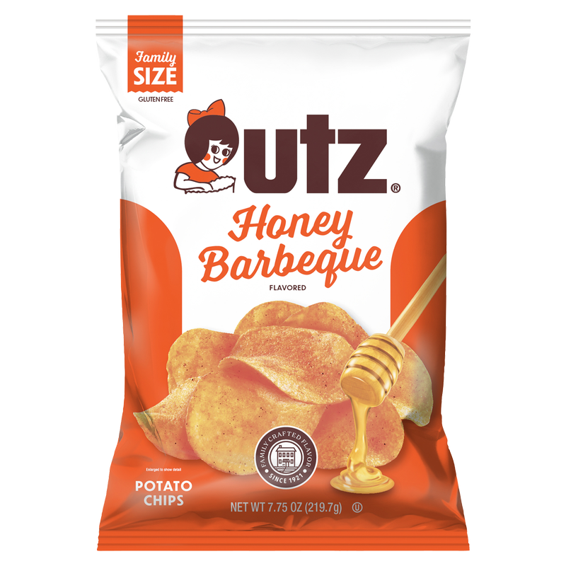 Utz Potato Chips Honey BBQ 7.75 oz