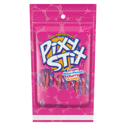 Pixy Stix Assorted Candy Straws 3.2oz