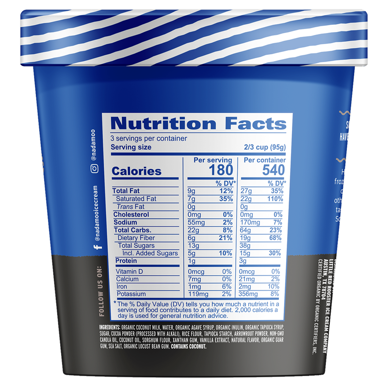 NadaMoo! Cookies & Crème Dairy-Free Frozen Dessert 16oz