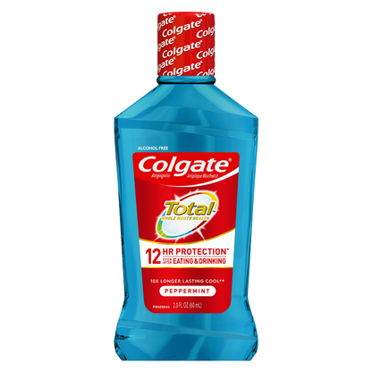 Colgate Total Advanced Pro-Shield Travel Mouthwash Peppermint Blast 60ml
