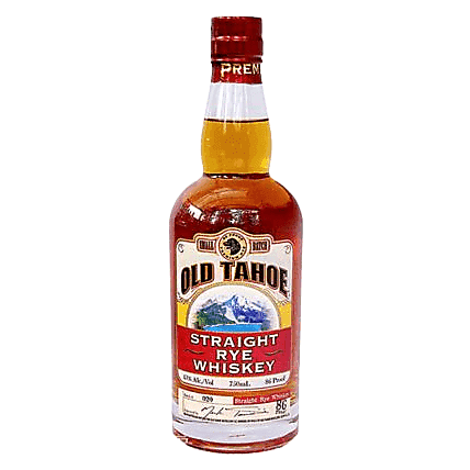 Old Tahoe Straight Rye Whiskey 750ml