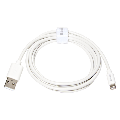 Basically, Charging Bundle Lightning to USB-A Cable with Dual-Port USB and USB-C Wall Charger