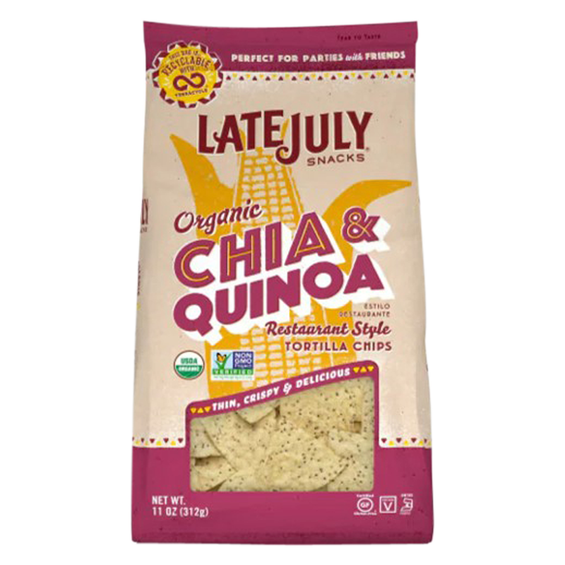 Late July Chia & Quinoa Chips 11oz