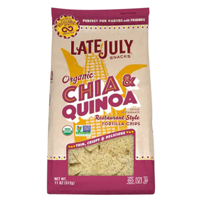 Late July Chia & Quinoa Chips 11oz