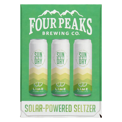 Four Peaks Sun Day Seltzer Lime 6pk 12oz Can