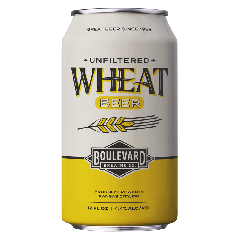 Boulevard Brewing Unfiltered American Wheat 6pk 12oz Can