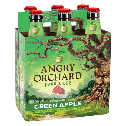 Angry Orchard Green Apple 6pk 12oz Btl 5.0% ABV