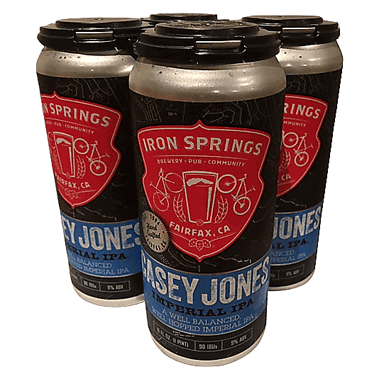 Iron Springs Brewery Case Jones Imperial IPA 4pk 16oz Can